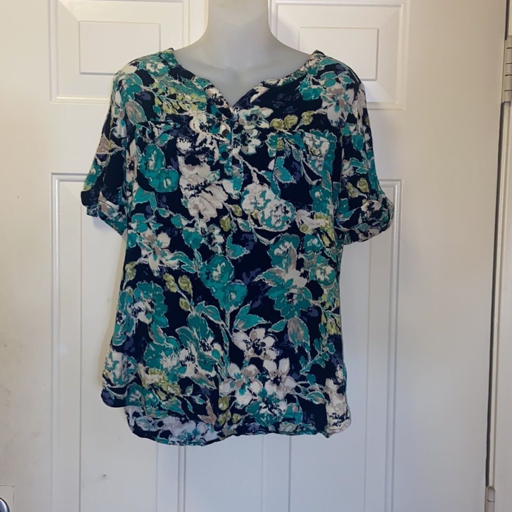 Croft & Barrow Women Blouse Size M